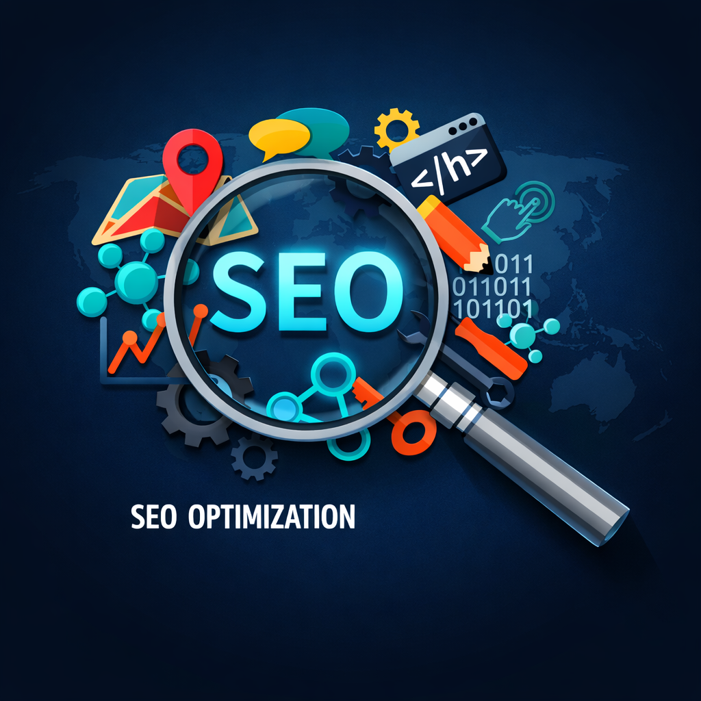 SEO Optimization service for improving Google search ranking and organic traffic